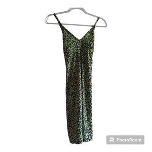 Title Nine Spotted Adjustable Cross Strap Dress